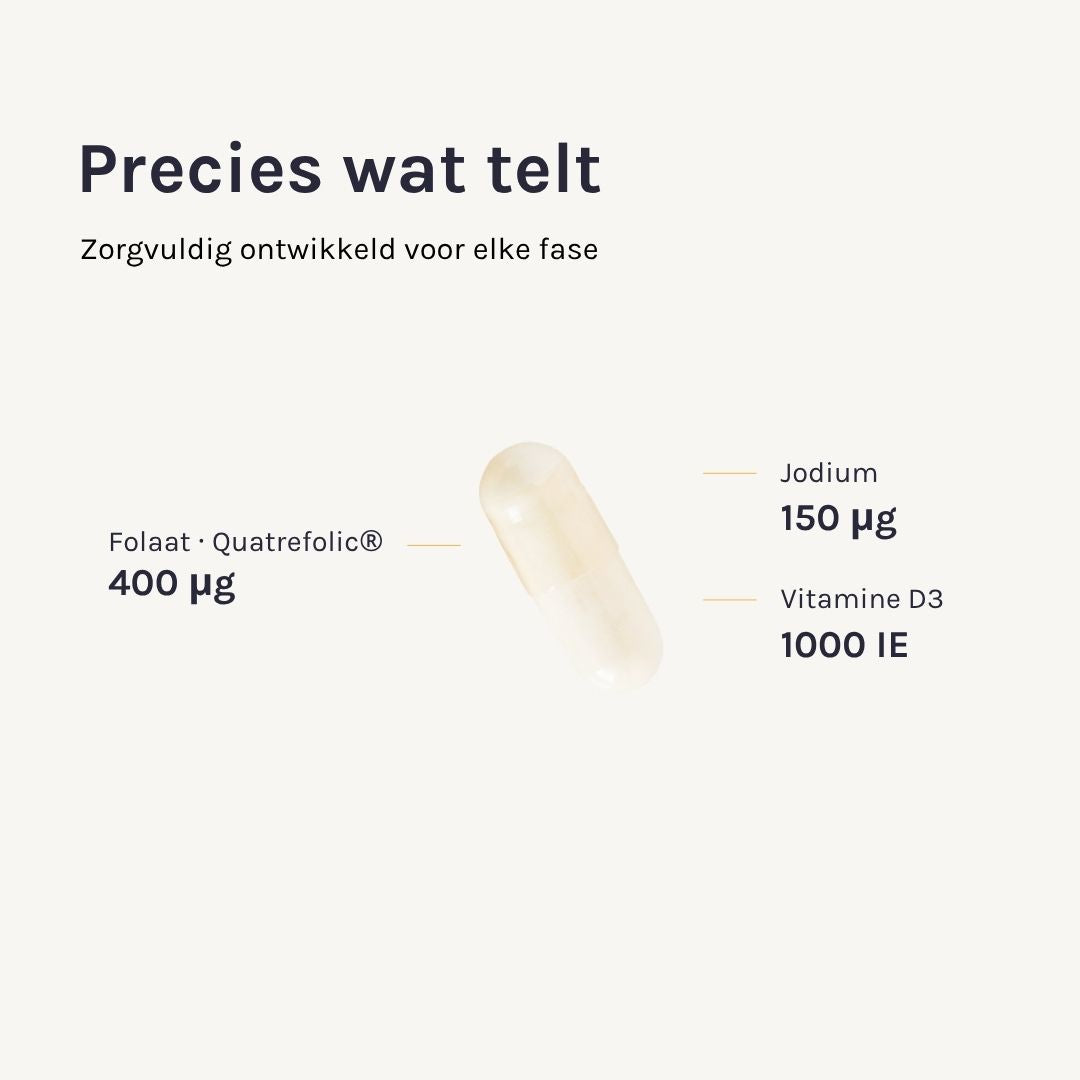 Complément alimentaire pour la grossesse - avant la conception et 1er trimestre