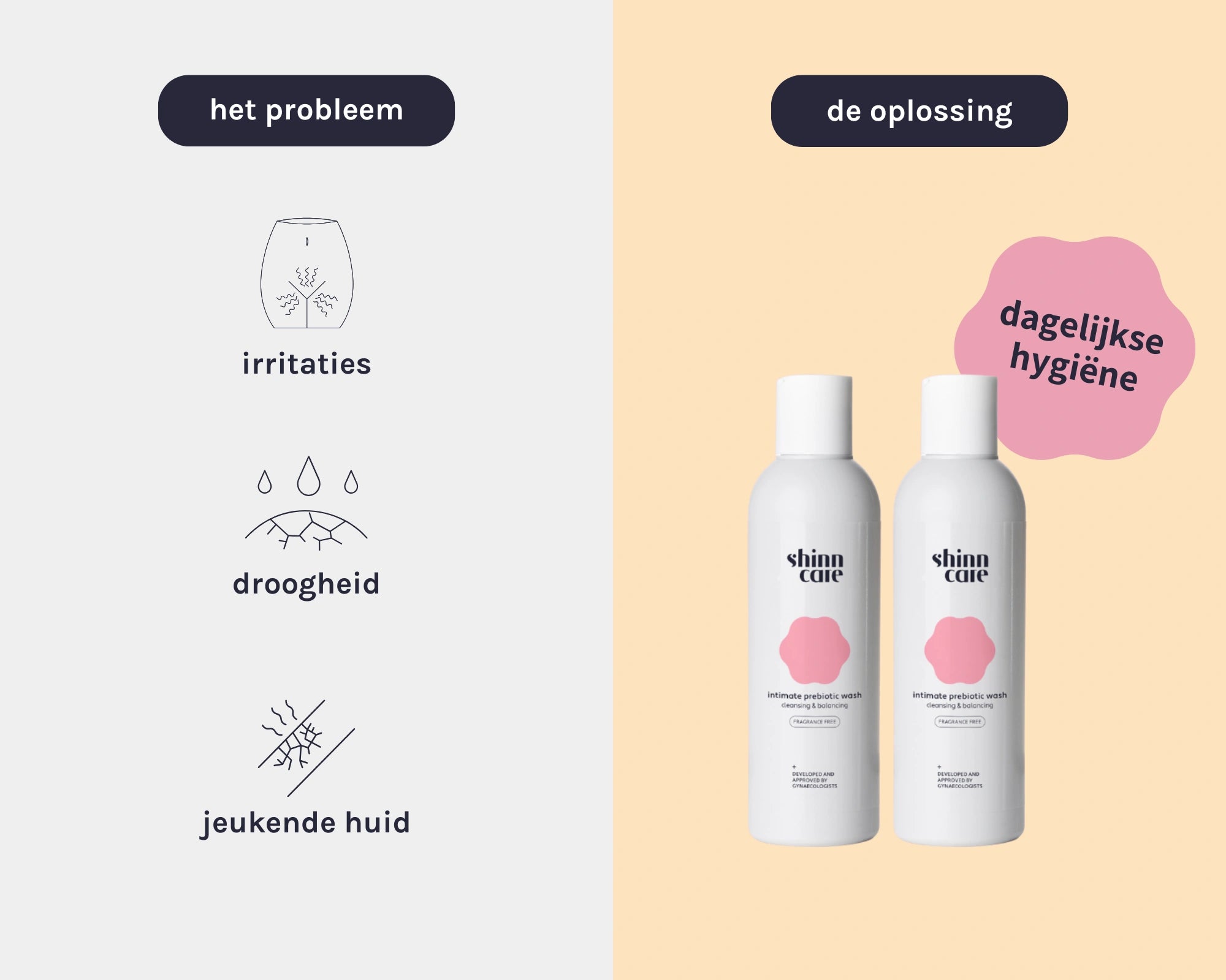 duo - intimate prebiotic wash