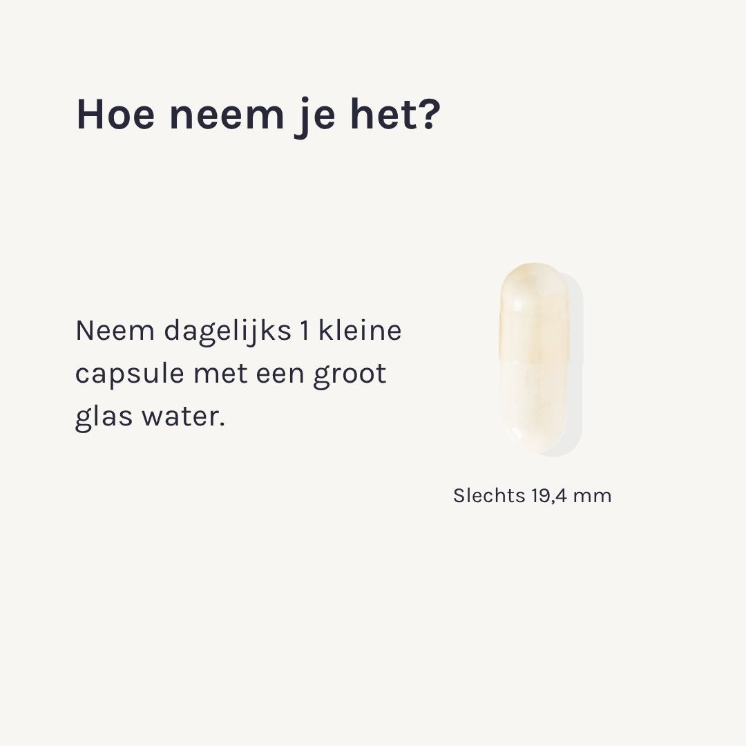 instructies zwangerschapssupplement preconceptie & trimester 1 kleine capsule 